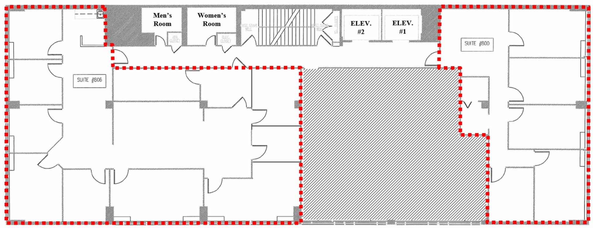 8121 Georgia Ave, Silver Spring, MD à louer Plan d’étage– Image 1 sur 1