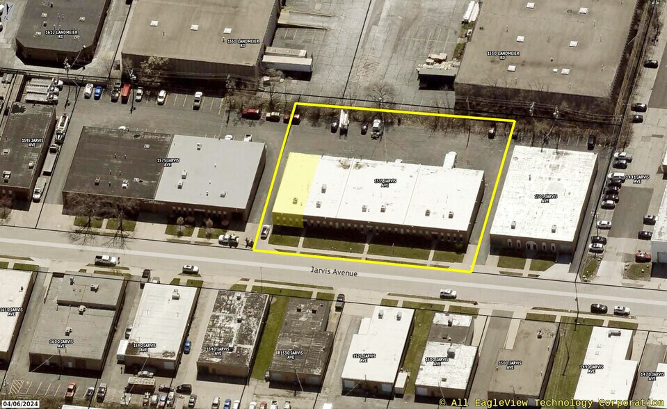 1515-1545 W Jarvis Ave, Elk Grove Village, IL à louer - Photo de l’immeuble – Image 3 sur 8