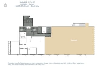 4990 N Harbor Dr, San Diego, CA à louer Plan d’étage– Image 1 sur 1