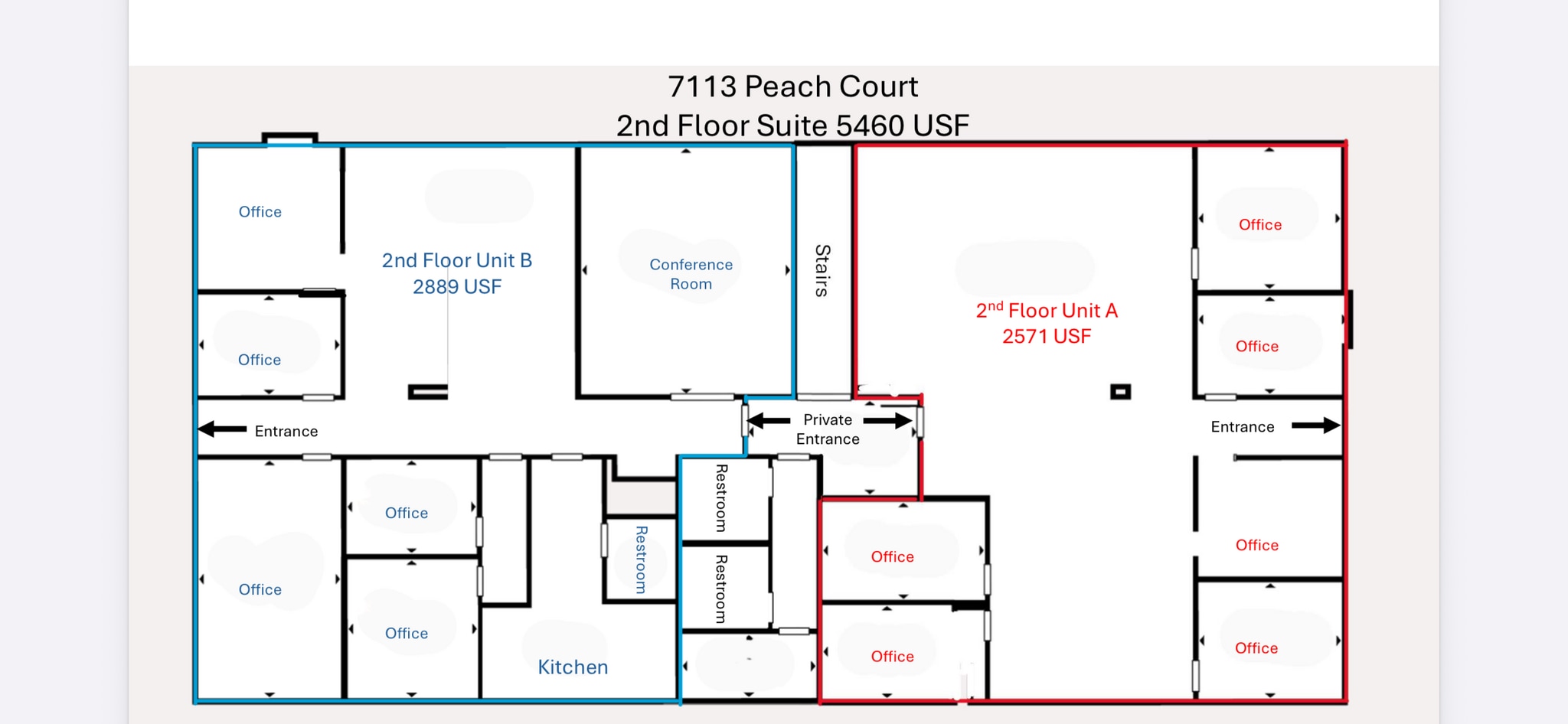 7113 Peach Ct, Brentwood, TN à louer Plan d’étage– Image 1 sur 1