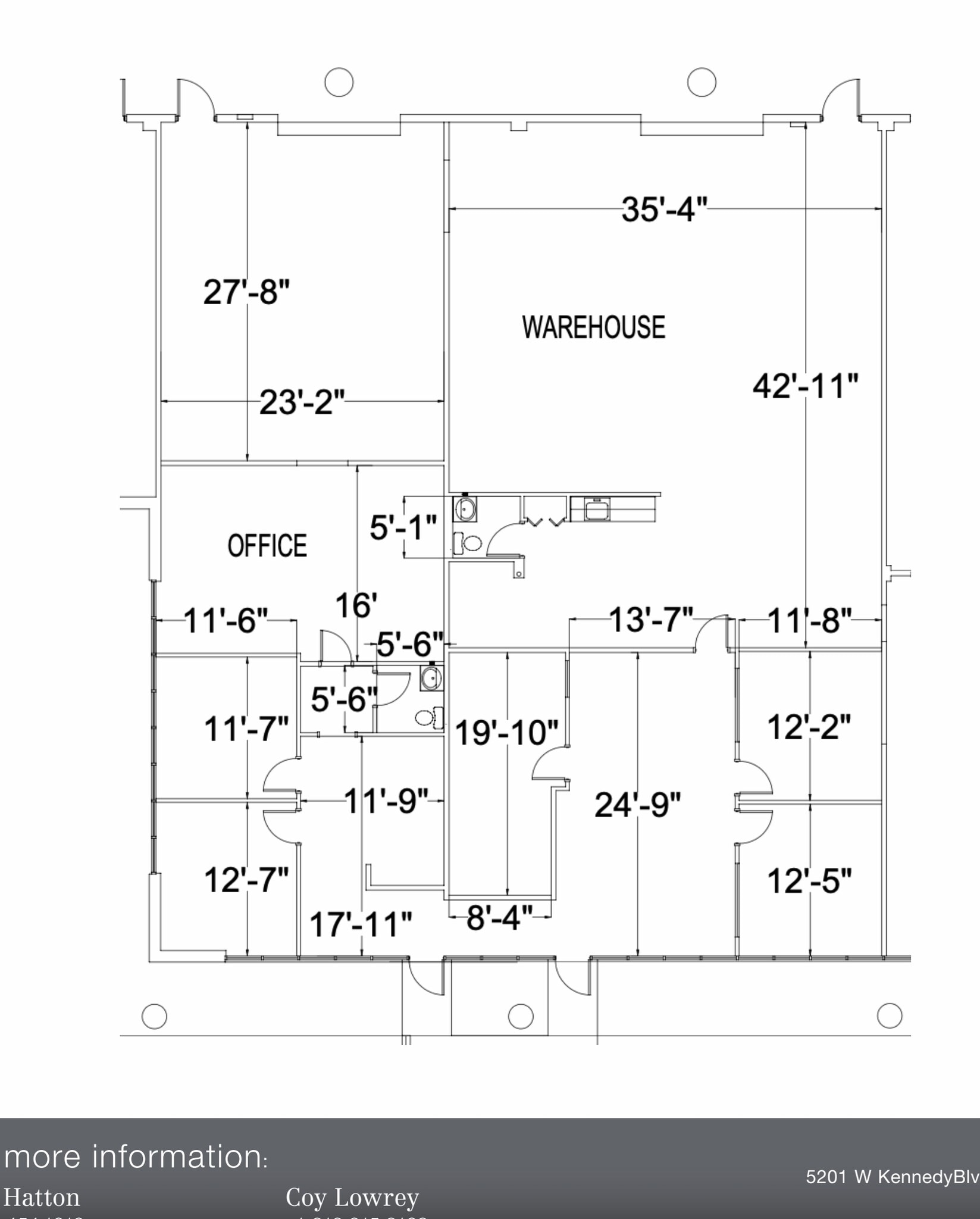 2880 N Scherer Dr, Saint Petersburg, FL à louer Plan d’étage– Image 1 sur 1