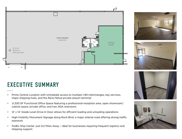 990 S Rock Blvd, Reno, NV à louer - Plan d’étage – Image 2 sur 15
