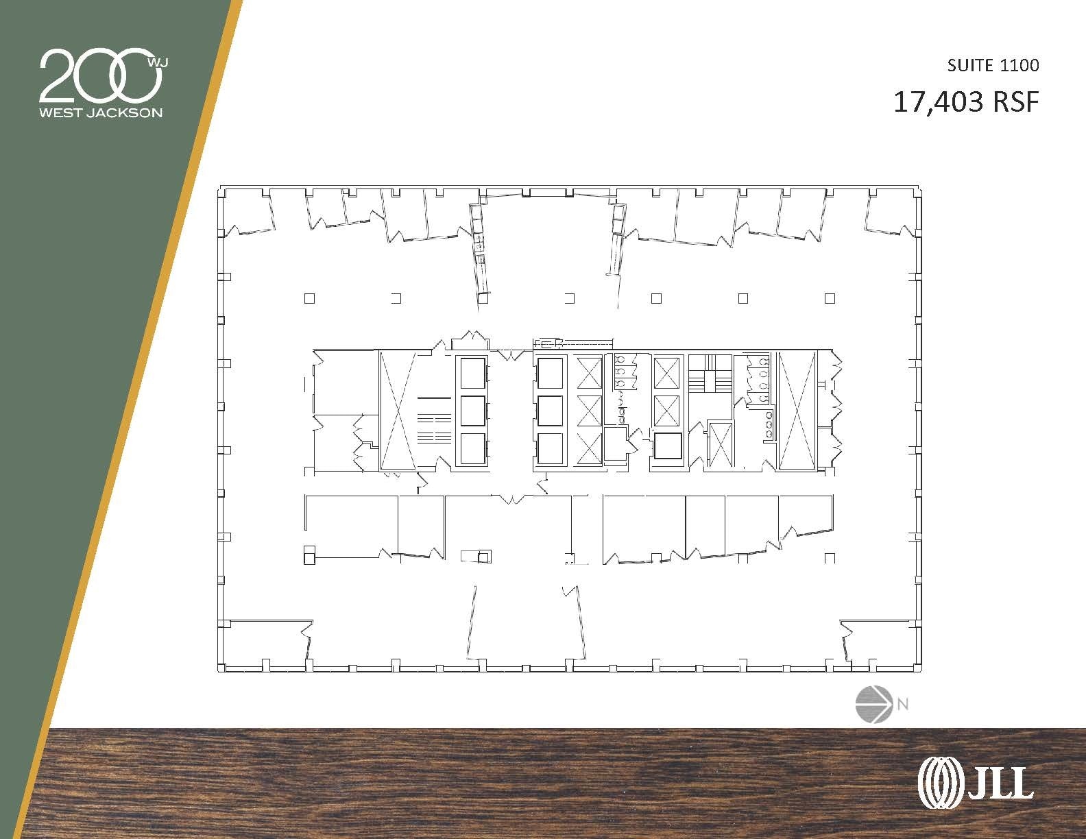 200 W Jackson Blvd, Chicago, IL à louer Plan d’étage– Image 1 sur 9