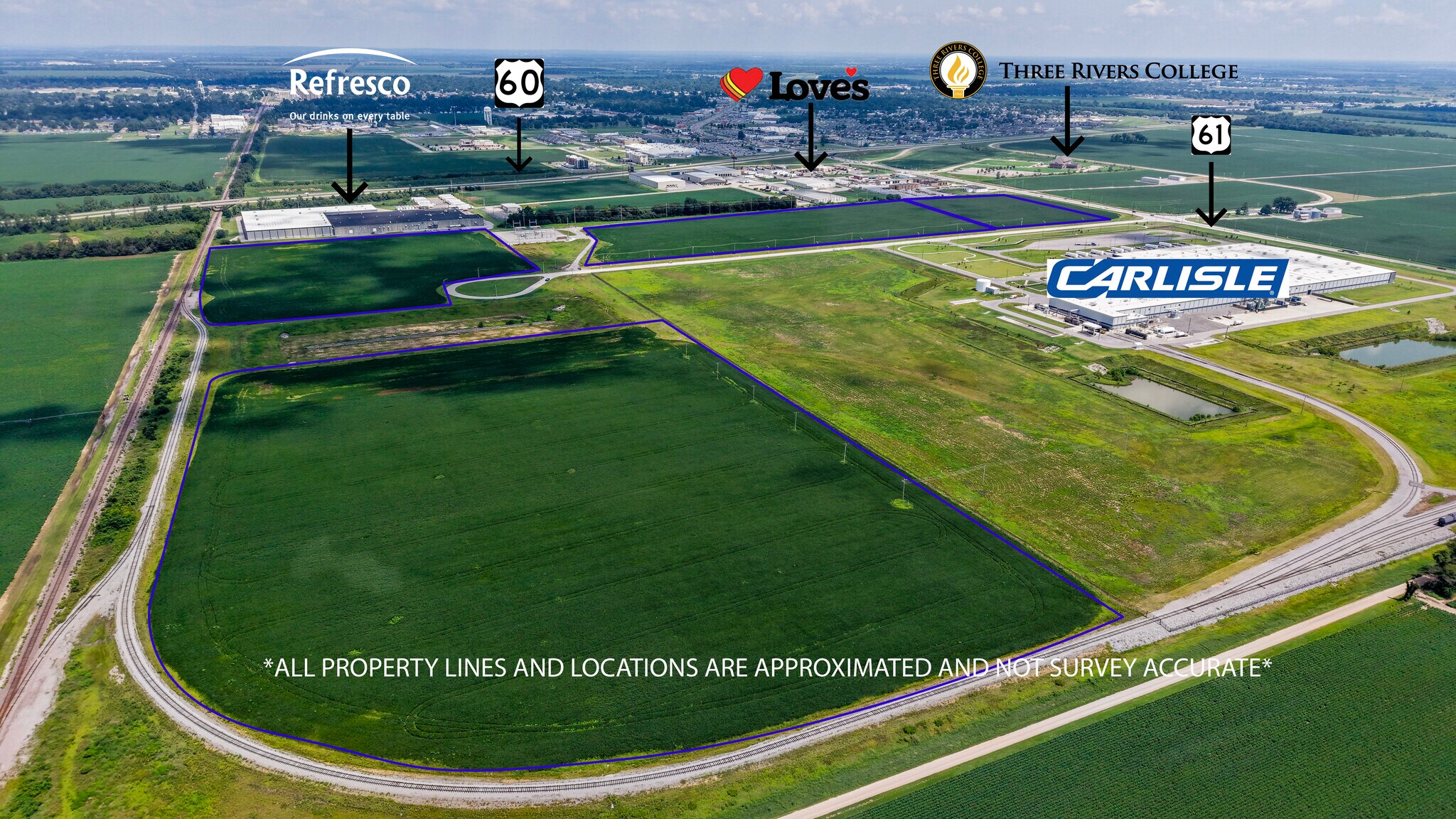 Hwy 61 & Armor Dr, Sikeston, MO à vendre Aérien– Image 1 sur 2