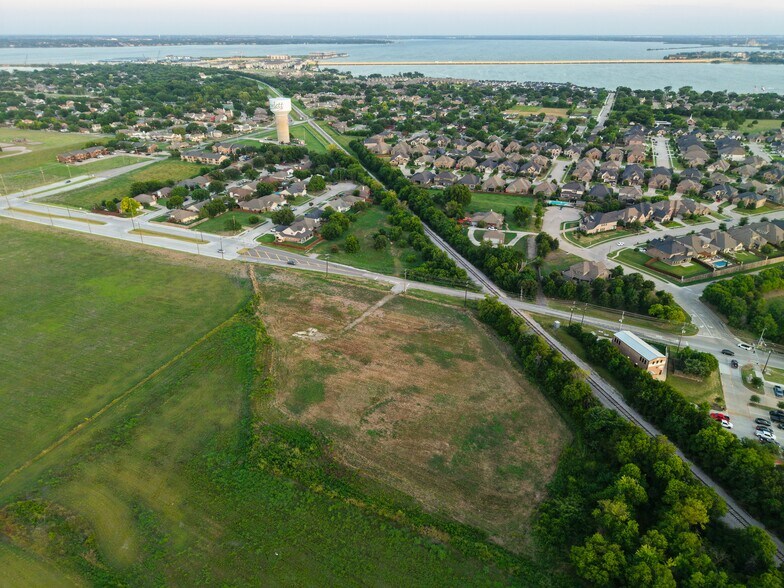 6921 Miller Rd, Rowlett, TX à vendre - Aérien – Image 3 sur 4