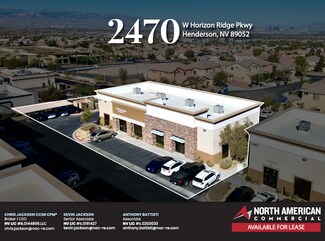 Plus de détails pour 2470 W Horizon Ridge Pky, Henderson, NV - Bureau à louer