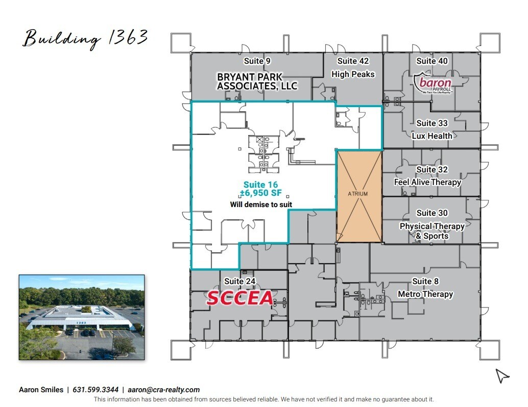 1363 Veterans Memorial Hwy, Hauppauge, NY à louer Plan d’étage– Image 1 sur 1