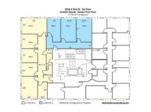 2816 E 51st St, Tulsa, OK à louer Plan d’étage– Image 2 sur 2