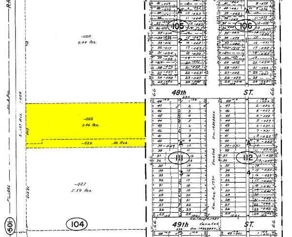 4800-4850 S Kilbourn Ave, Chicago, IL à louer - Plan cadastral – Image 3 sur 5