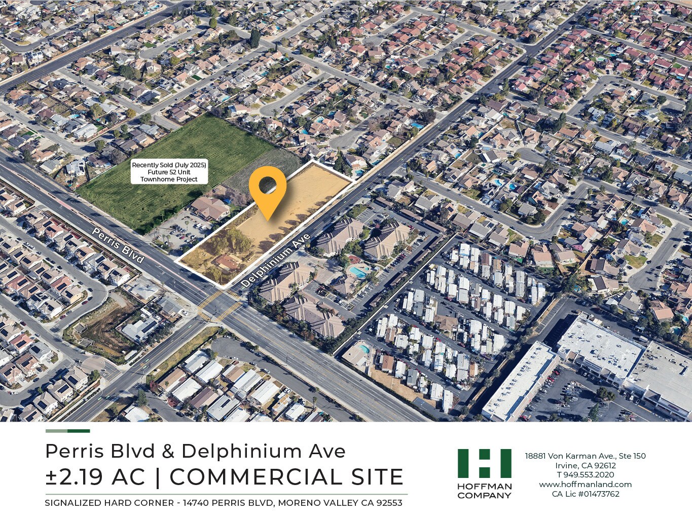 14740 Perris Blvd, Moreno Valley, CA à vendre Aérien– Image 1 sur 7