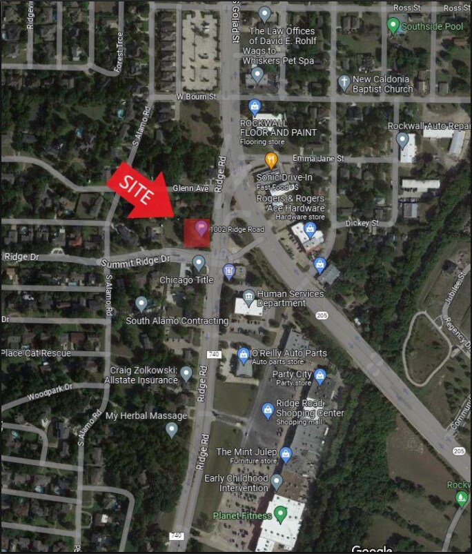 1002 Ridge Rd, Rockwall, TX à vendre Photo de l’immeuble– Image 1 sur 3