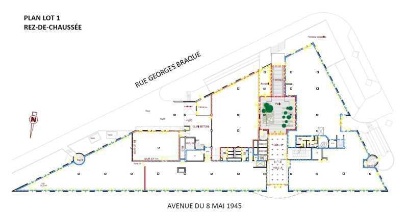 1 Rue Georges Braque, Guyancourt à louer Plan d’étage– Image 1 sur 5