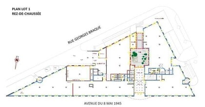 1 Rue Georges Braque, Guyancourt à louer Plan d’étage– Image 1 sur 5