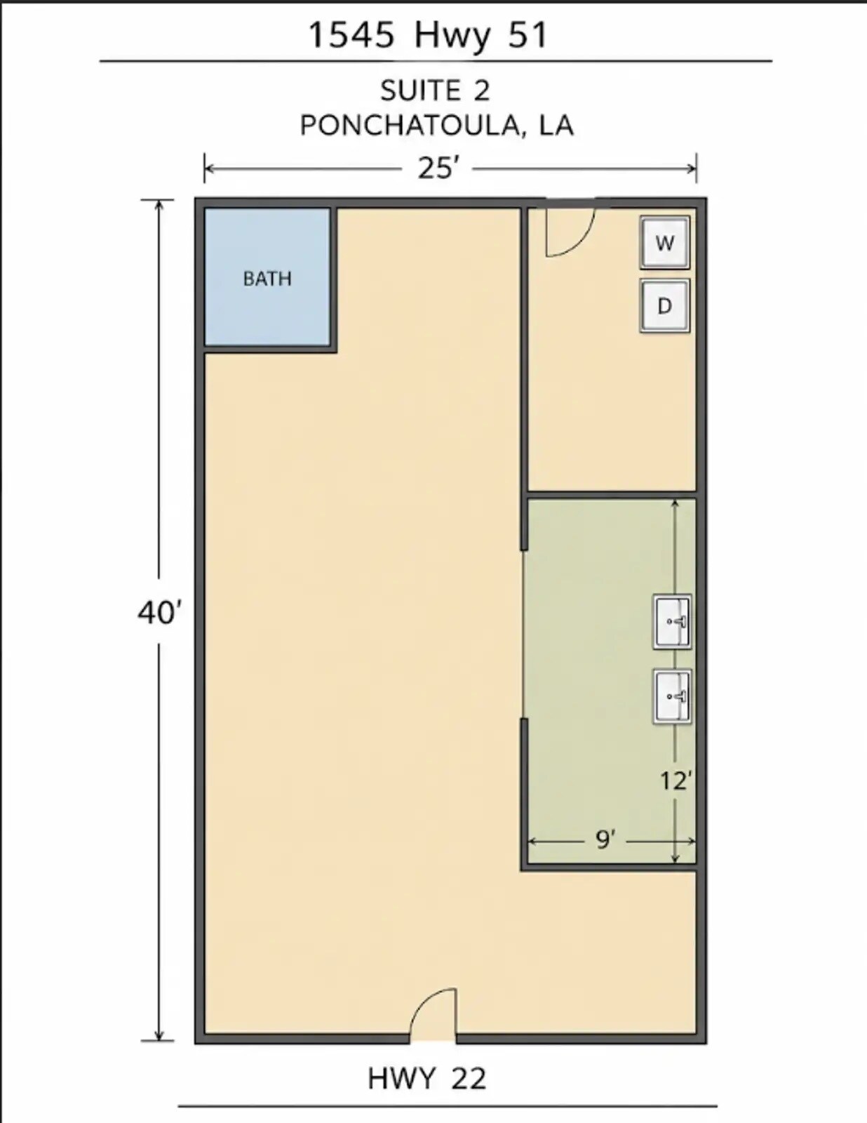 1545 US-51, Ponchatoula, LA à louer Photo principale– Image 1 sur 6