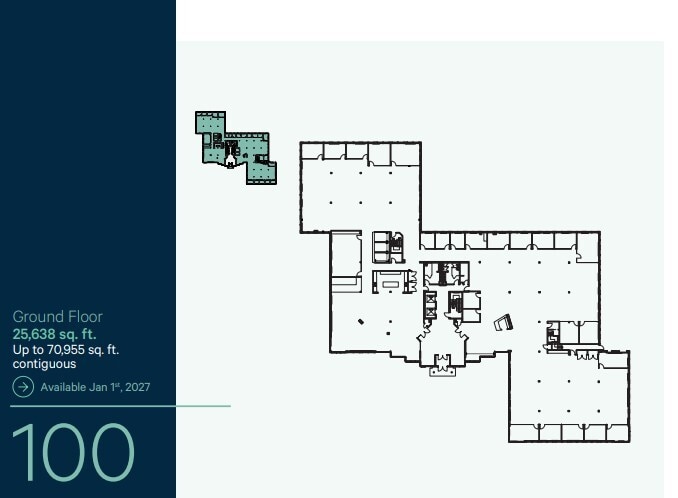 7405 Rte Transcanadienne, Montréal, QC à louer Plan d’étage– Image 1 sur 1