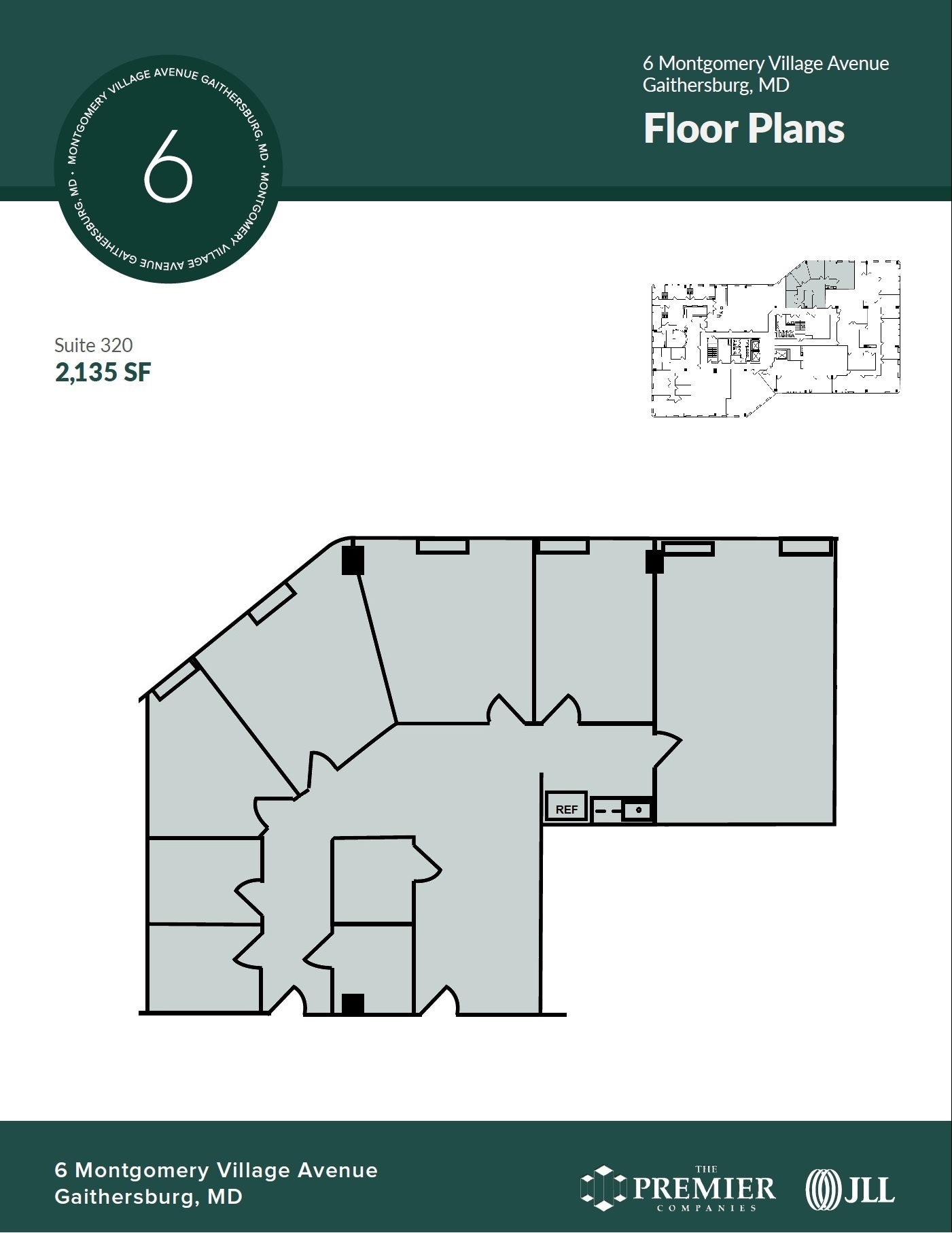 6 Montgomery Village Ave, Gaithersburg, MD à louer Plan d’étage– Image 1 sur 1