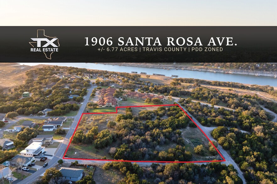 1906 Santa Rosa Ave, Lago Vis, Lago Vista, TX à vendre - Aérien – Image 1 sur 14