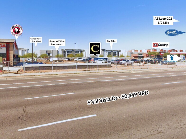 Melrose & Val Vista NWC dr, Gilbert, AZ à vendre - Photo de l’immeuble – Image 2 sur 3