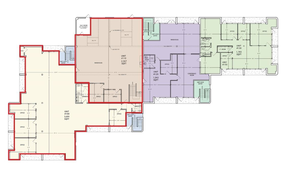 8 Digital Dr, Novato, CA à louer Plan d’étage– Image 1 sur 1
