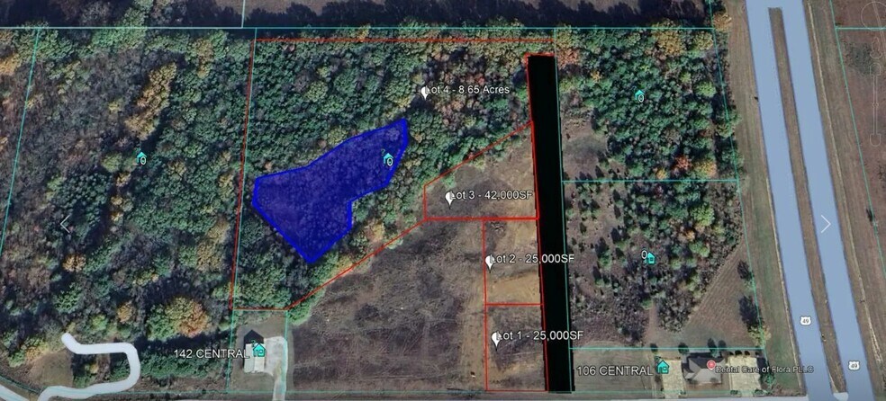 East Main St, Flora, MS à vendre - Aérien – Image 2 sur 2
