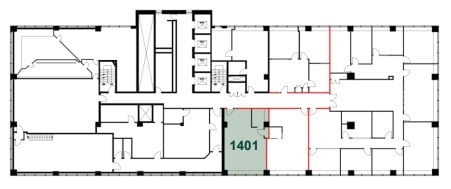 1010 Rue Sherbrooke O, Montréal, QC à louer Plan d’étage– Image 1 sur 1