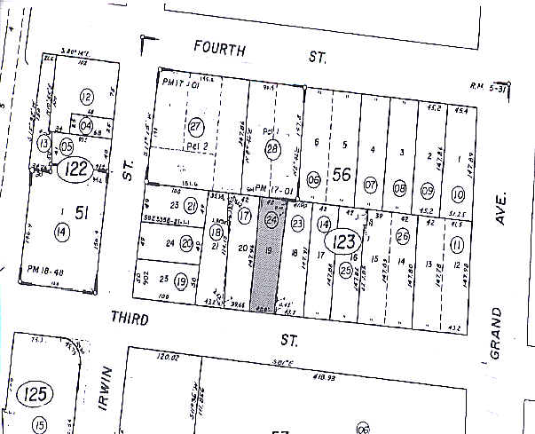 526 3rd St, San Rafael, CA à louer - Plan cadastral – Image 3 sur 10