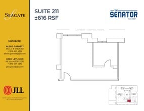 1121 L St, Sacramento, CA à louer Plan d’étage– Image 1 sur 1