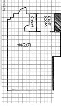 1100 Washington Ave, Carnegie, PA à louer Plan d’étage– Image 1 sur 1