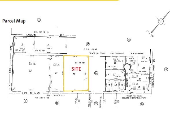 1885 Las Plumas Ave, San Jose, CA à louer - Plan cadastral – Image 3 sur 3