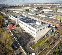 Gennevilliers - Vue aérienne vue de carte