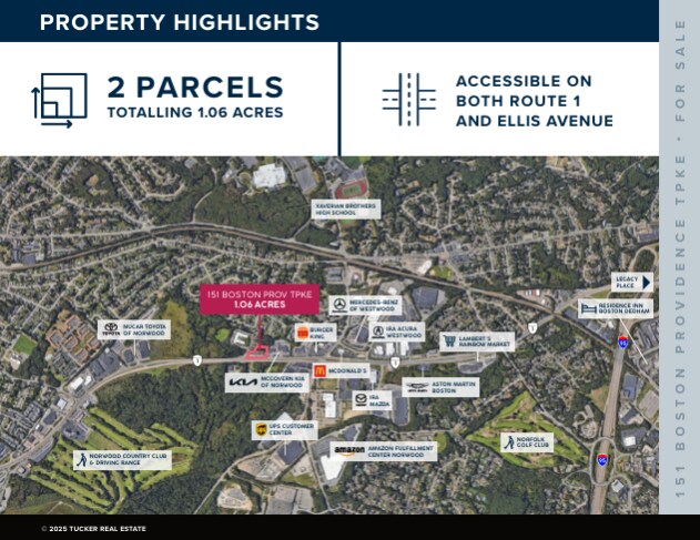 151 Boston Providence Tpke, Norwood, MA à vendre - Photo de l’immeuble – Image 2 sur 4