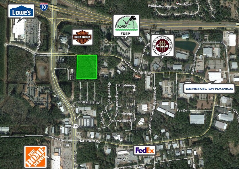 3901 Commonwealth Blvd, Tallahassee, FL à louer - Aérien – Image 3 sur 12
