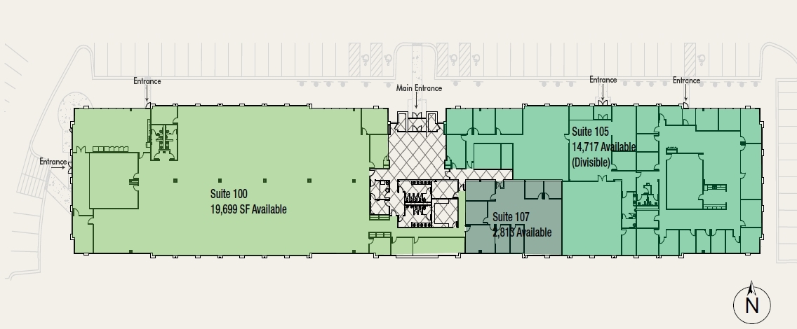 850 N Arlington Heights Rd, Itasca, IL à vendre Plan d’étage– Image 1 sur 1