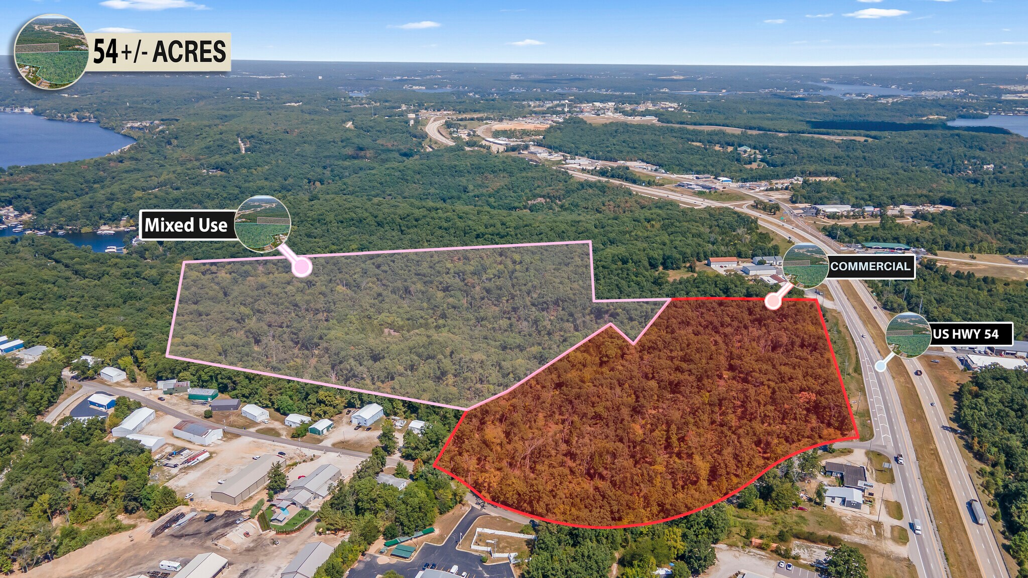 TBD US-54 Hwy, Osage Beach, MO à vendre Photo principale– Image 1 sur 36