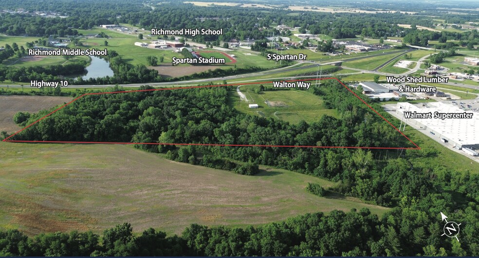 795 Diamond Dr, Richmond, MO à vendre - Aérien – Image 3 sur 3