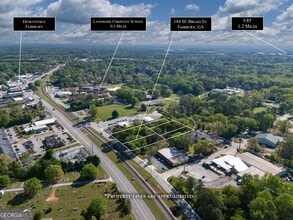 174 E Broad St, Fairburn, GA - Vue aérienne  vue de carte - Image1