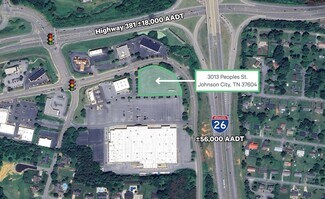 Plus de détails pour 3013 Peoples St, Johnson City, TN - Terrain à louer