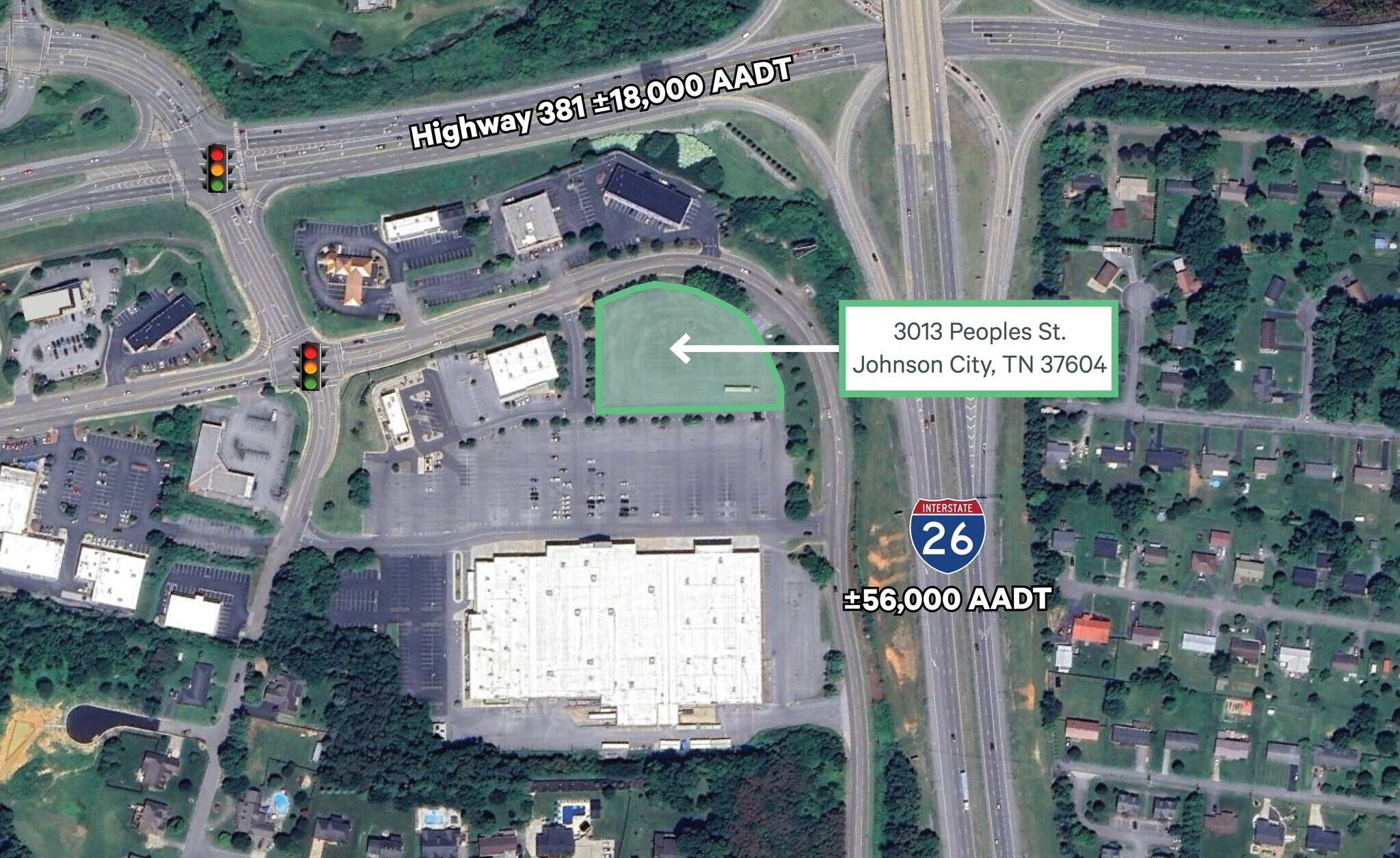 3013 Peoples St, Johnson City, TN à louer Photo principale– Image 1 sur 3
