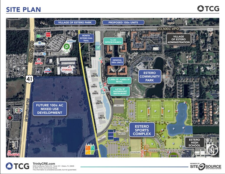 21750 Via Coconut Point, Estero, FL à louer - Plan de site – Image 3 sur 5