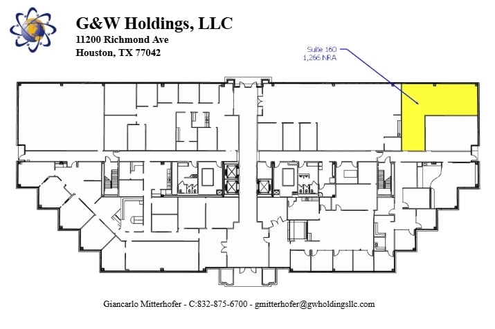 11200 Richmond Ave, Houston, TX à louer Plan d’étage– Image 1 sur 1