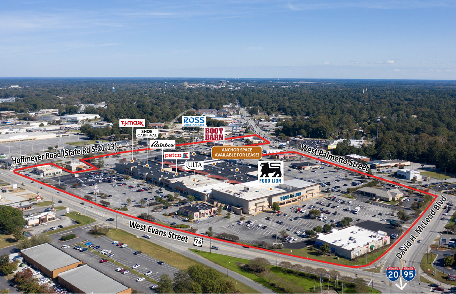 1945 W Palmetto St, Florence, SC à louer - Aérien – Image 2 sur 5