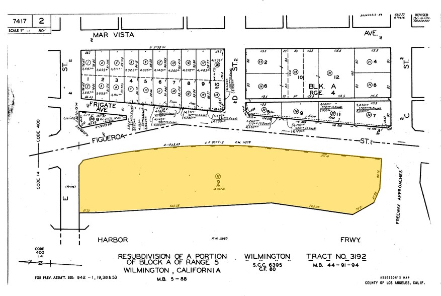 301-445 N Figueroa St, Wilmington, CA à louer - Plan cadastral – Image 2 sur 50
