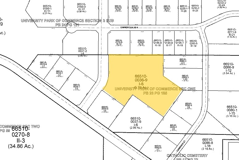 7509 Pennsylvania Ave, Sarasota, FL à louer - Plan cadastral – Image 2 sur 8