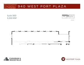 102 Westport Plaza Dr, Saint Louis, MO à louer Plan de site– Image 1 sur 1