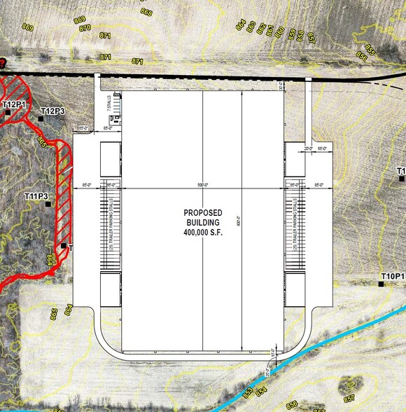 Highway CB and Design rd, Greenville, WI à louer - Plan de site – Image 3 sur 3