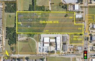 Plus de détails pour 1541-1549 N Hampton Rd, DeSoto, TX - Terrain à vendre