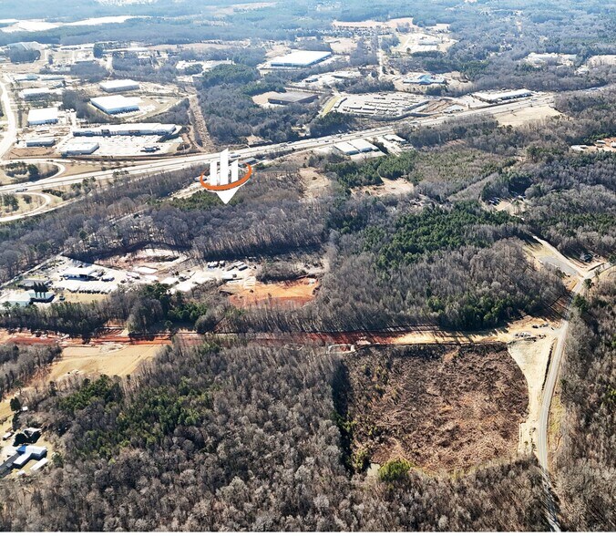 420 W Ritchie Rd, Salisbury, NC à vendre - Aérien – Image 3 sur 5