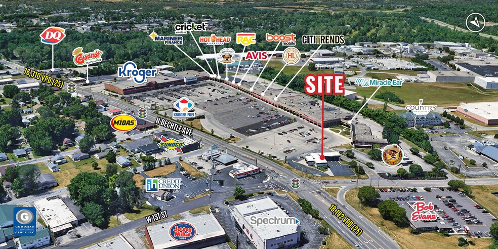 1175 N Bechtle Ave, Springfield, OH à louer - Aérien – Image 2 sur 7