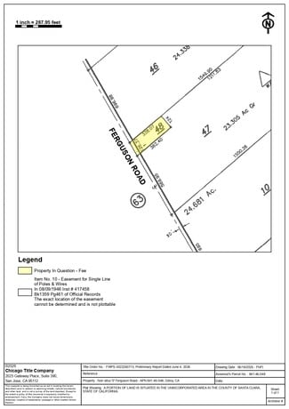 Plus de détails pour 0 Ferguson Rd, Gilroy, CA - Terrain à vendre