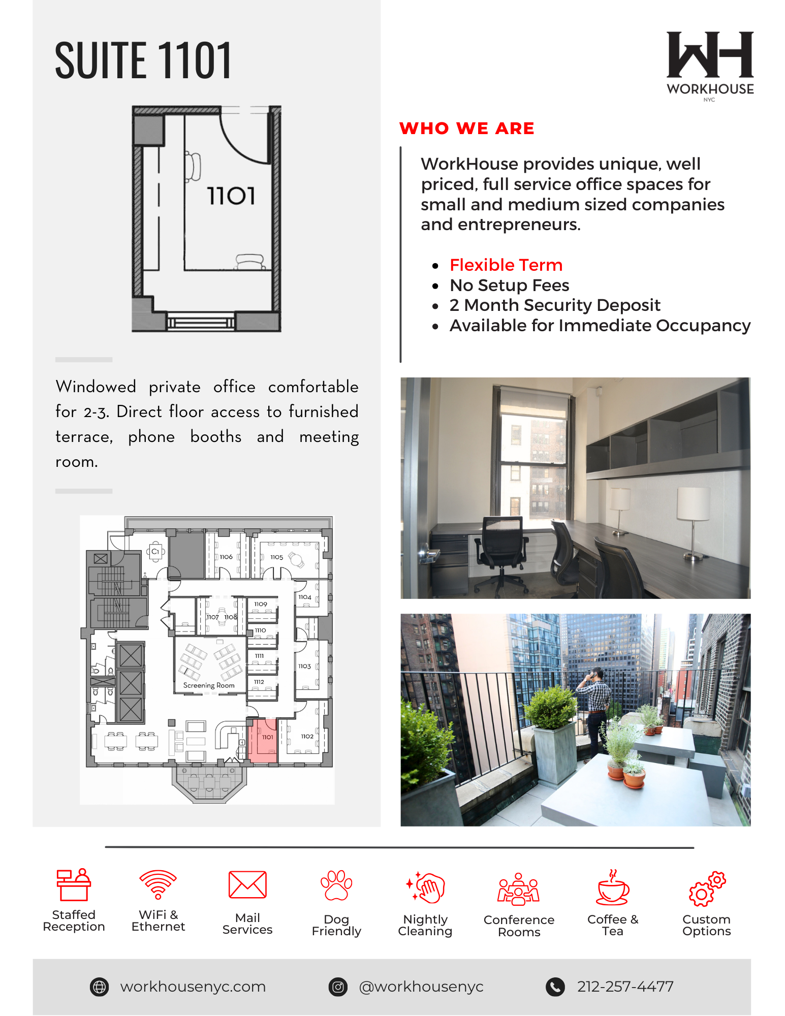 21 W 46th St, New York, NY à louer Plan d’étage– Image 1 sur 1